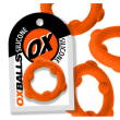 OXBALLS SPINNER single silicone ring ORANGE OXBALLS SPINNER single silicone ring ORANGE